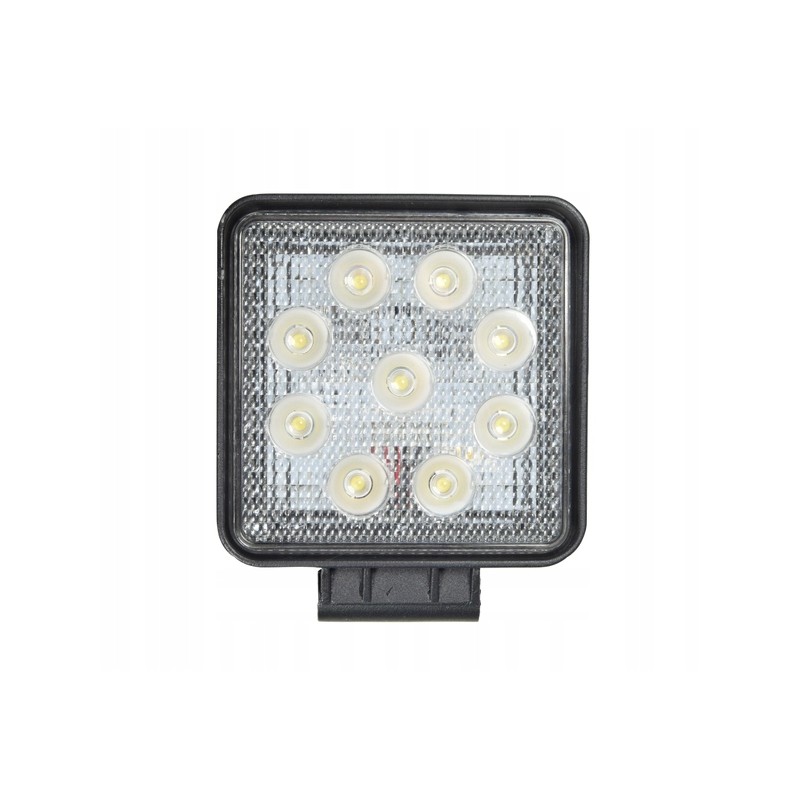 LED work lamp 27w 12v 24v 1620lm 6000k