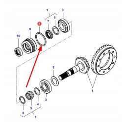 Va033034 o-ring 72 x 5