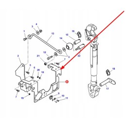 4308534m91 connector mounting