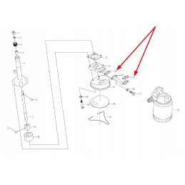 4l22 09001 oil pipe seal