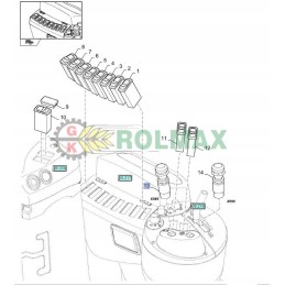 Switch sensor new holland csx tc tm 82014977
