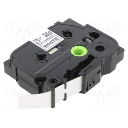 1 pcs x BROTHER - TZE-N241 - Tape, 18mm, 8m, white, Character colour: black