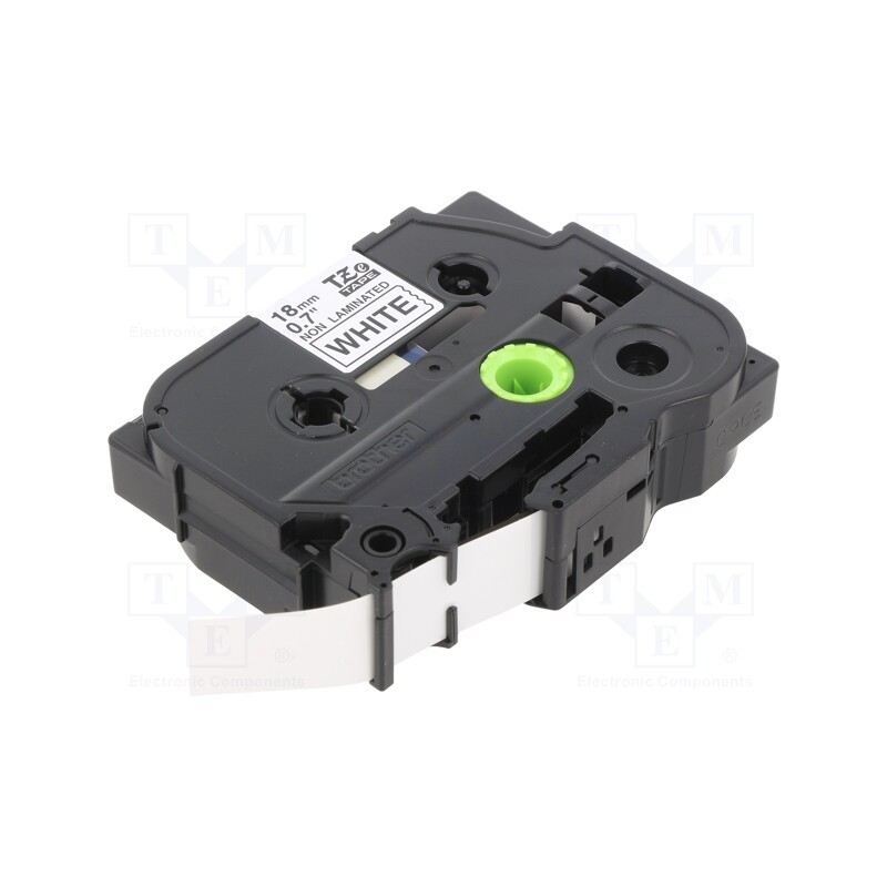 1 pcs x BROTHER - TZE-N241 - Tape, 18mm, 8m, white, Character colour: black