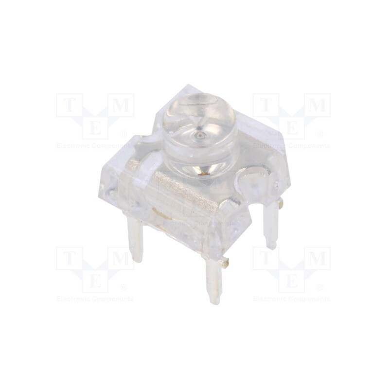 5 pcs x OPTOSUPPLY - OSY5PAZJC1D - LED Super Flux, 7.62x7.62mm, yellow, 750÷1120mcd, 120°, 30mA