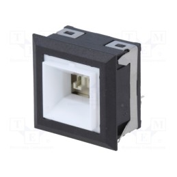 1 pcs x NKK SWITCHES - UB16KKW01N - Switch: push-button, Pos: 2, SPDT, 5A/125VAC, ON-ON, 200MΩ, UB