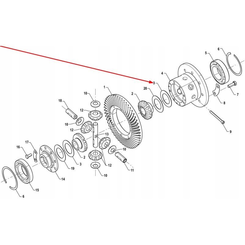 Ft800 38 210 planetary gear washer