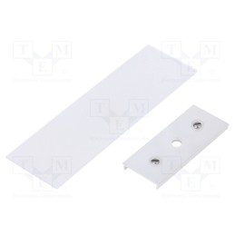 1 set x TOPMET - V4640000S - Connector 180°, natural, aluminium, VARIO30-03