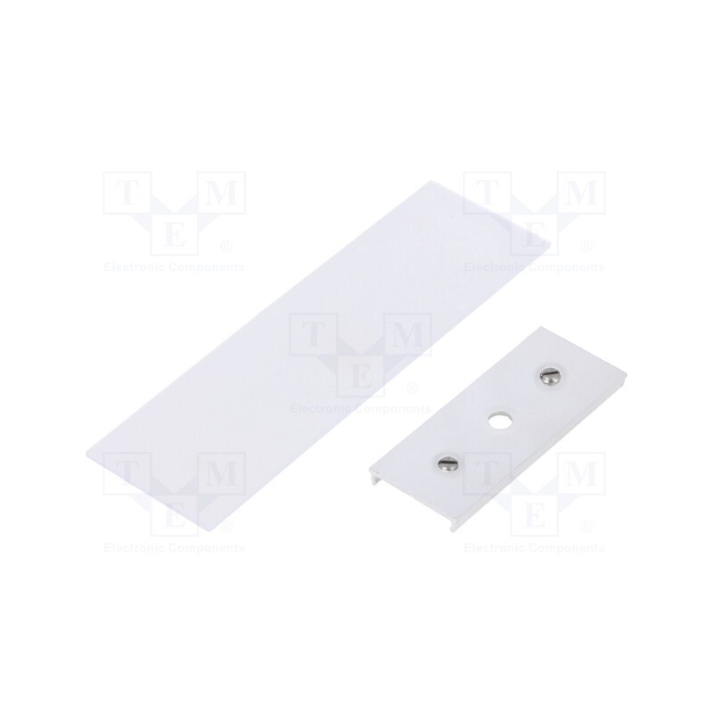 1 set x TOPMET - V4640000S - Connector 180°, natural, aluminium, VARIO30-03