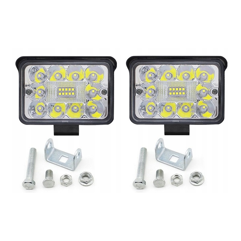 Set of 2 x halogen led work lamp 60w 10 30v