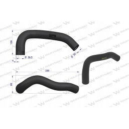 Massey Ferguson radiator hose 1695868m1
