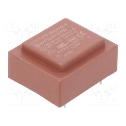 1 pcs x ZETTLER - BV302S15006 - Transformer: encapsulated, 0.6VA, 230VAC, 15V, 40mA, PCB