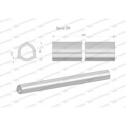 Inner pipe series 3r for 560 shaft, articulated
