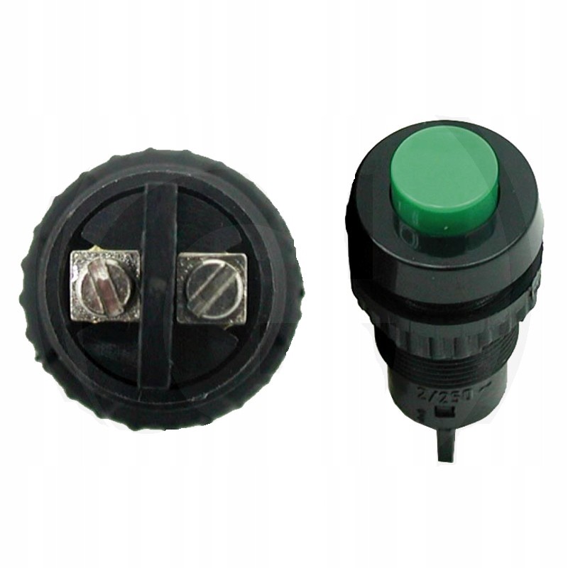 Universal green switch 250v 2a 50770468096