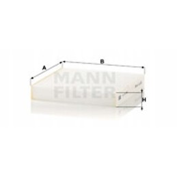 Mann cabin filter Lancia Ypsilon 843