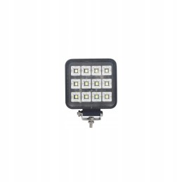 Square work lamp 12 LEDs with a power switch