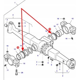 12012395b seal ring 144 x 169 x 16