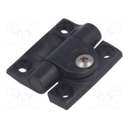 1 pcs x ELESA+GANTER - CFU.40 CH-4 - Hinge, Width: 36.5mm, technopolymer PA, H: 43mm, with regulation