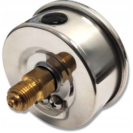 Pressure gauge 0 400 bar, rear connection