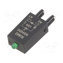 1 pcs x WEIDMu00dcLLER - 7760056015 - LED module, Series: RCI,RCM, 24VDC