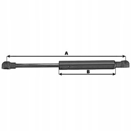 Rear window gas motor Renault 75 14 106 14