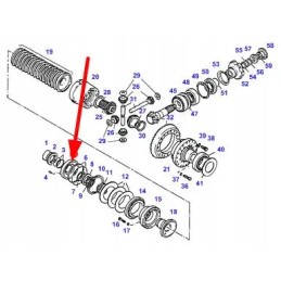 926301020650 axle drive piston