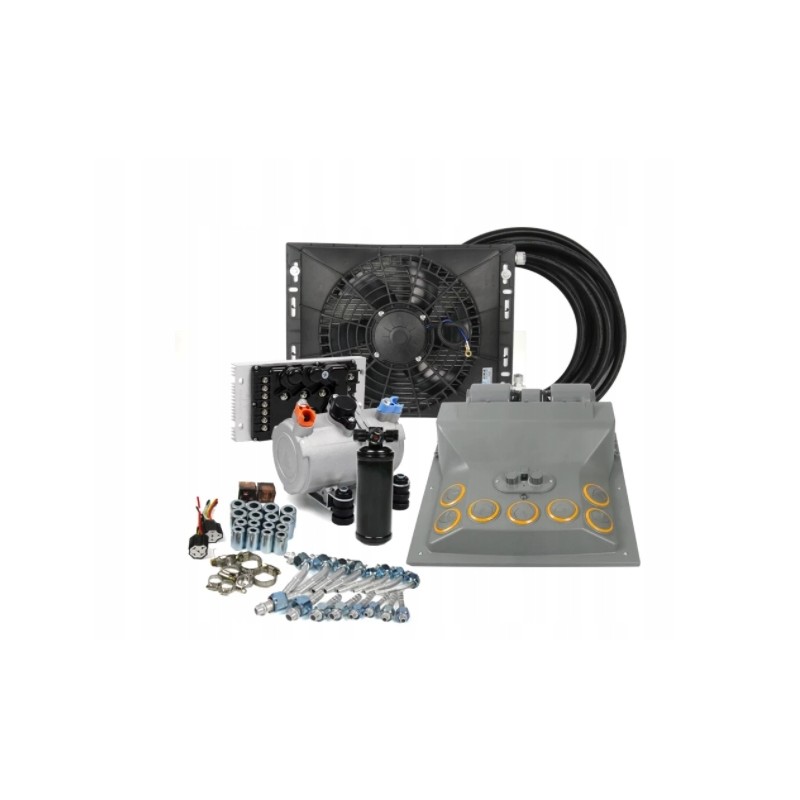 Air conditioning kit 12v 24v electric harvester