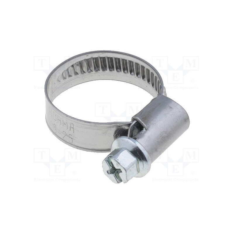 1 pcs x LAPP - 52003160 - Worm gear clamp, 16÷25mm, steel, Plating: zinc
