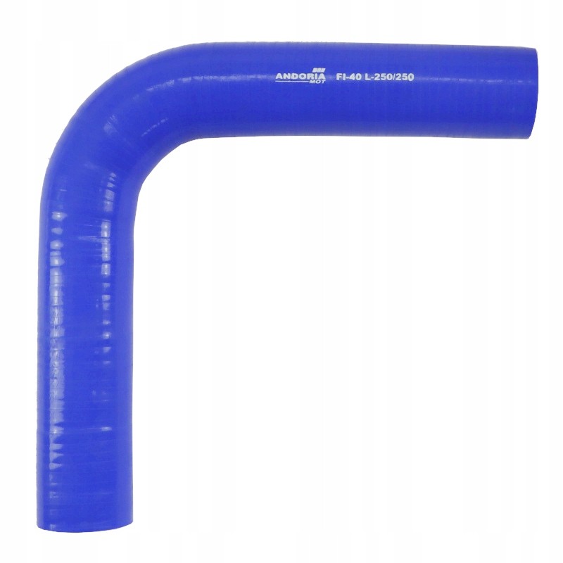 Universal silicone elbow, diameter 40 l 250 250