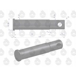 Field hitch fork pin c 330 c 360 ursus