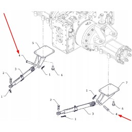 P5s56101146 pin with hole M20 x 90