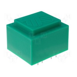 1 pcs x BREVE TUFVASSONS - TEZ2/D110/9V - Transformer: encapsulated, 2VA, 110VAC, 9V, PCB, IP00, A: 28mm
