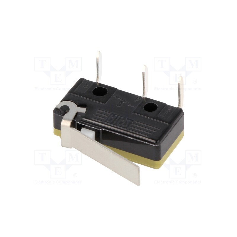 1 pcs x SAIA-BURGESS - XCG10-J1Z1 - Microswitch SNAP ACTION, 5A/250VAC, with lever, SPDT, ON-(ON)