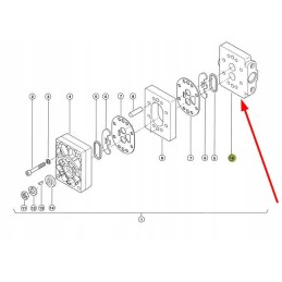 683512 1 hydraulic pump cover