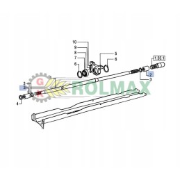 Front drive shaft bushing New Holland Case 5