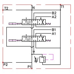 Distributor 2s 80l pneumatic steering badestnost