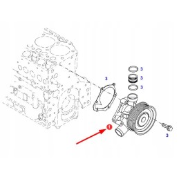 F716200610010 water pump