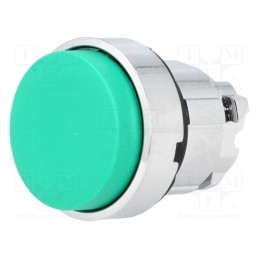 1 pcs x SCHNEIDER ELECTRIC - ZB4BL3 - Switch: push-button, 22mm, Stabl.pos: 1, green, none, IP66, Pos: 2