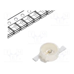 5 pcs x ams OSRAM - LR P47F-U2AB-1-3A5A - LED, SMD, red, 1.91÷4.8lm, 560÷1800mcd, Ø2.1mm, 120°, 1.8÷2.55V