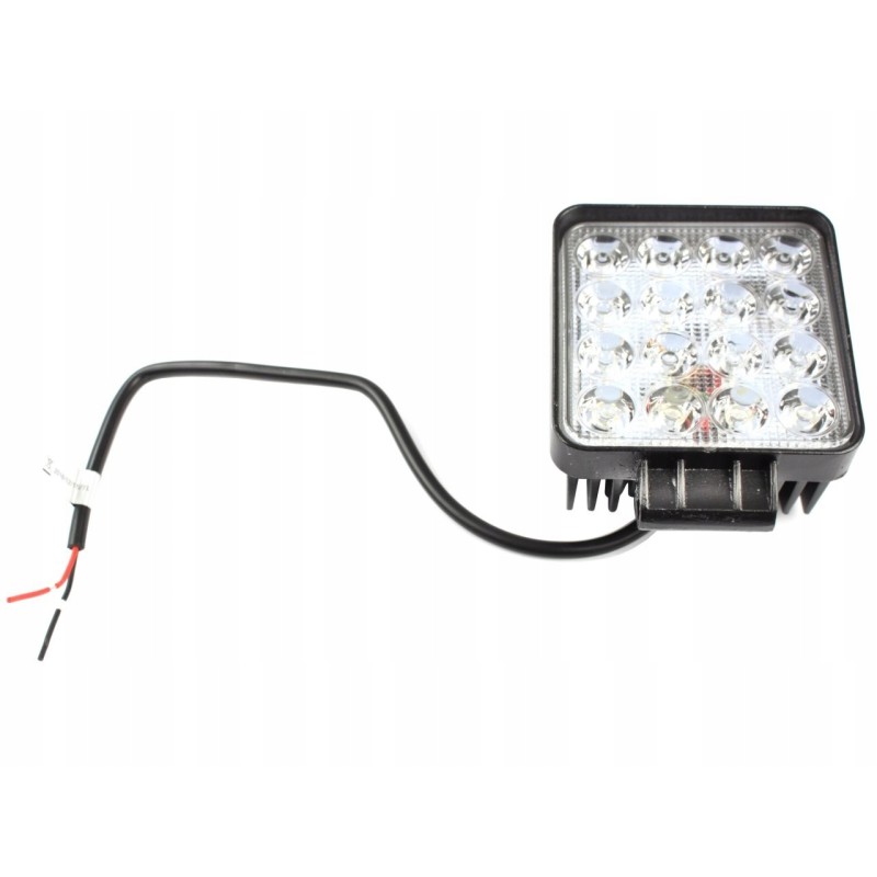 Square LED work lamp 3wx16 l0081