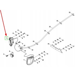 Ts04483020002k right front lamp