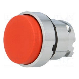 1 pcs x SCHNEIDER ELECTRIC - ZB4BL4 - Switch: push-button, 22mm, Stabl.pos: 1, red, none, IP66, prominent