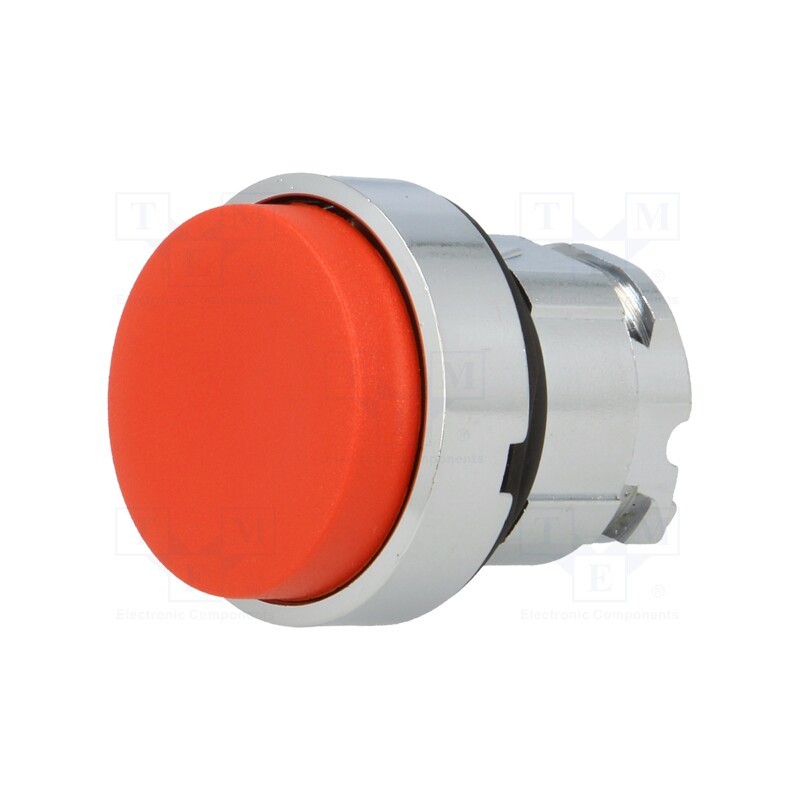 1 pcs x SCHNEIDER ELECTRIC - ZB4BL4 - Switch: push-button, 22mm, Stabl.pos: 1, red, none, IP66, prominent