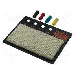 1 pcs x WISHER ENTERPRISE - WBU-502L - Board: universal, prototyping,solderless, W: 125mm, L: 160mm