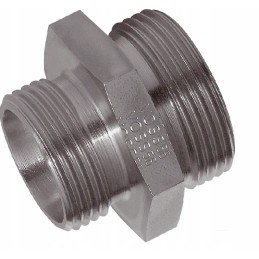 Straight reducing connector m14x1 5 8l m12x1 5 6l