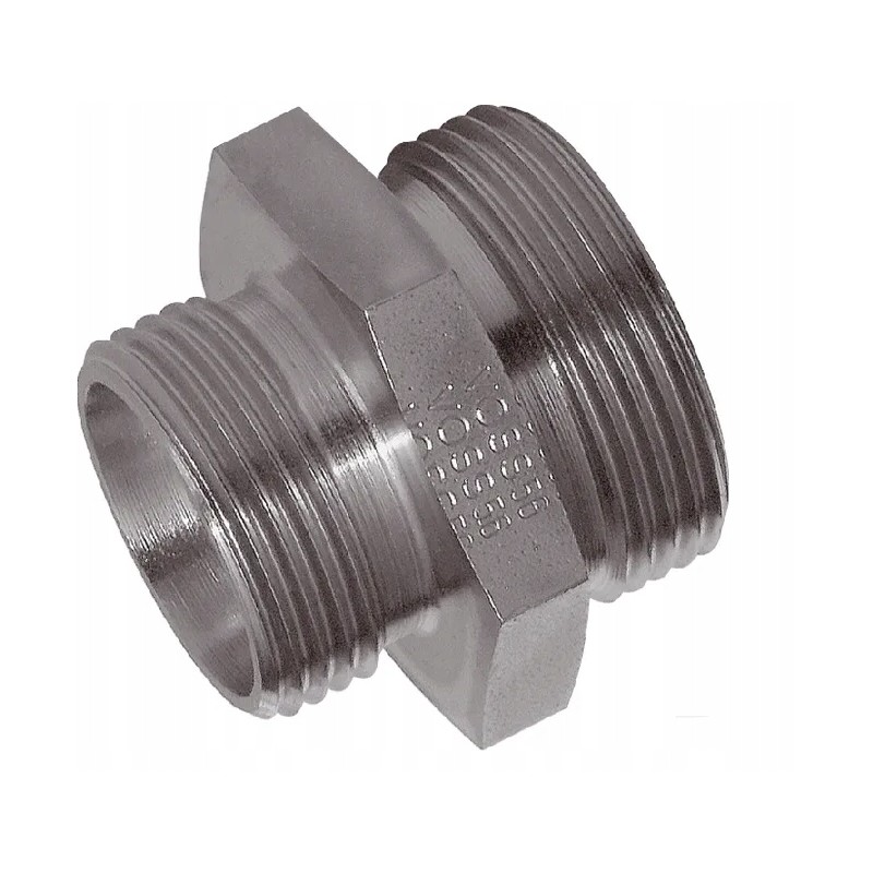 Straight reducing connector m14x1 5 8l m12x1 5 6l