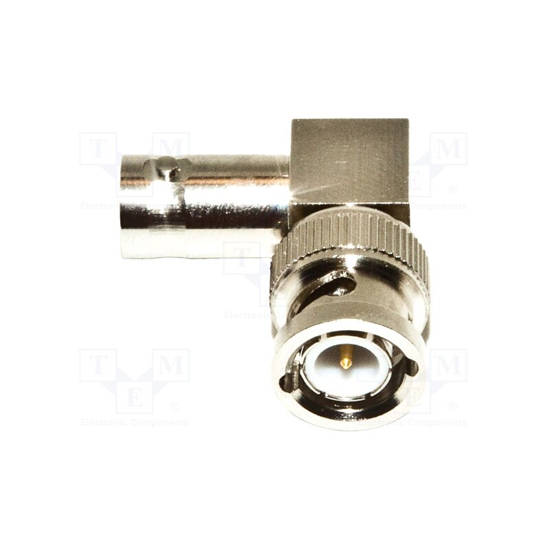 1 pcs x MUELLER ELECTRIC - BU-P3534 - Connector: BNC, Type: angled, -65÷165°C, 50Ω, male + female, 60VDC