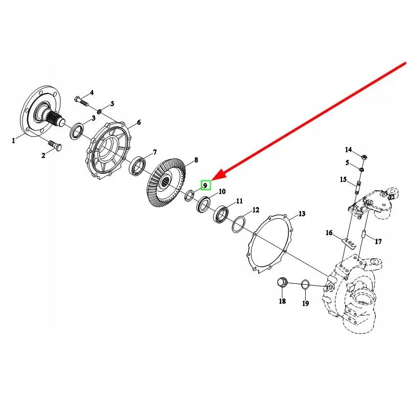 Tl02311010062 spacer ring