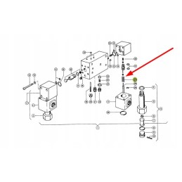 689210 0 spring for 3-way magnetic valve