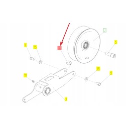 102436589 tensioner bushing