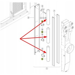798756 0 set of radiator basket brushes